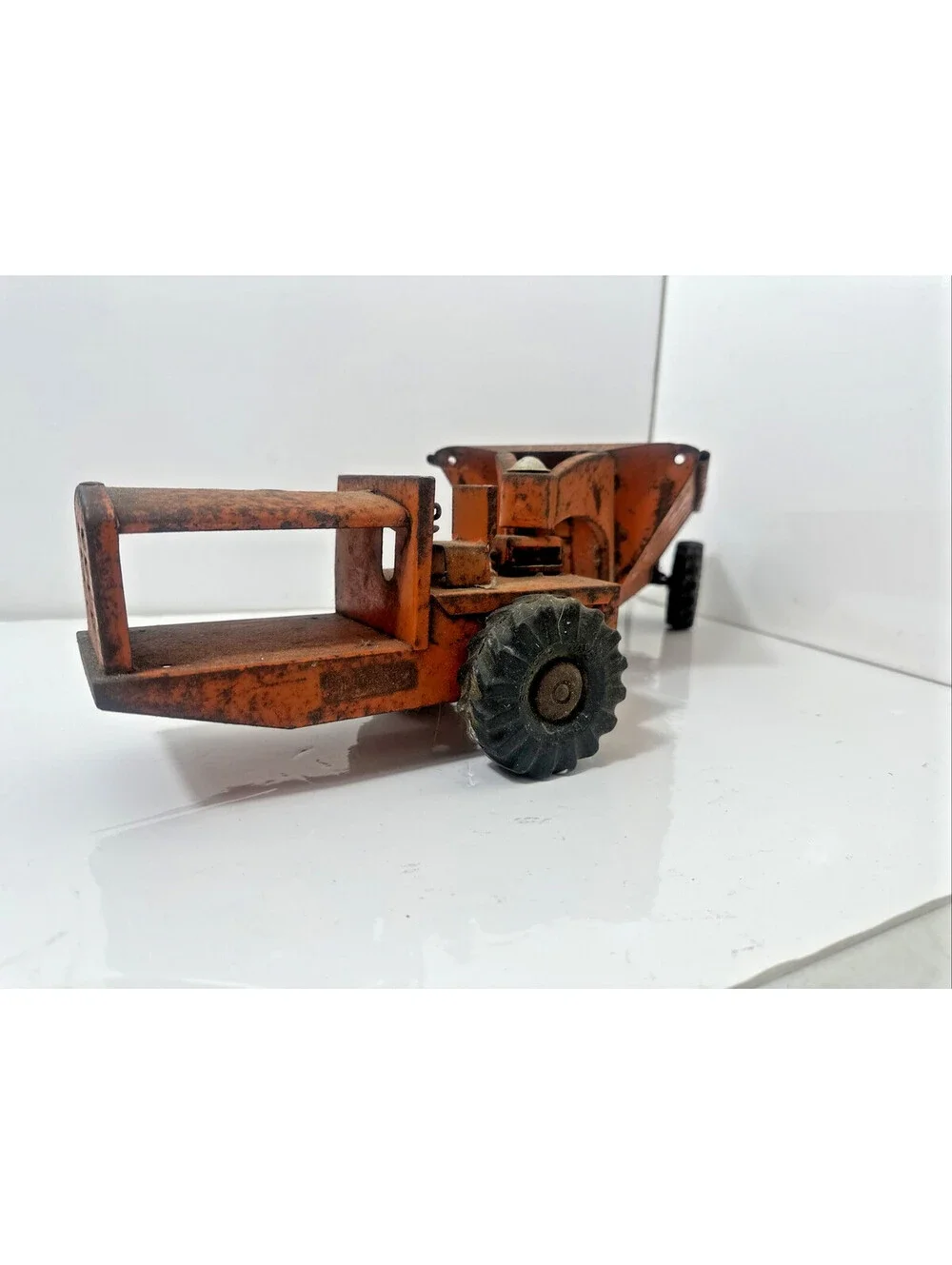 Vintage 1950s Structo Turnarocker Bottom Dump Earth Mover Pressed Steel Toy